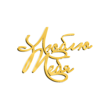 картинка Топпер  "Люблю тебя" 5,5*4см, золото 4шт от магазинаАрт-Я