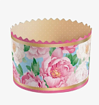 картинка Форма для кулича(111) D134 H100мм ПИОНЫ, 10шт от магазинаАрт-Я