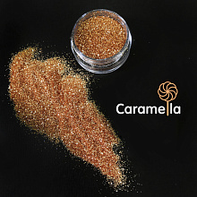 картинка Глиттер съедобный пищевой Темное золото Caramella, 5 гр от магазинаАрт-Я