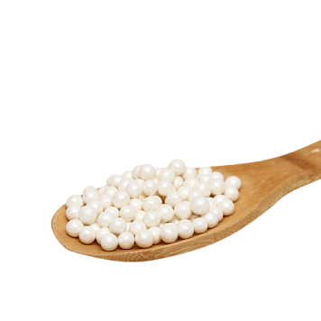 картинка Драже зерновое глаз. №252 белоснежный,6-8мм 50гр от магазинаАрт-Я