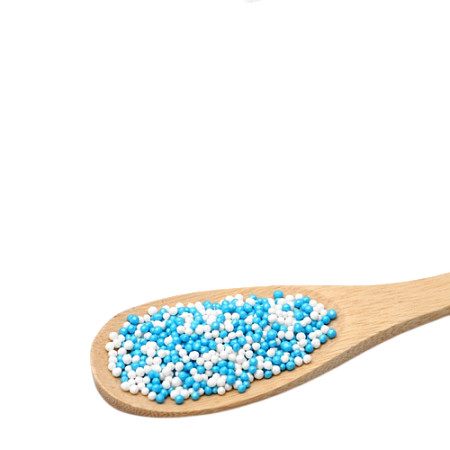 картинка Драже сахарное «Бисер», бело-голубое, 50 г от магазинаАрт-Я