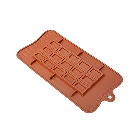картинка Силиконовая форма для шоколада "Плитка люкс" от магазинаАрт-Я