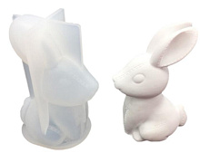 картинка Силиконовая форма для шоколада 3D "Кролик" от магазинаАрт-Я