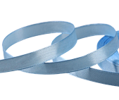 картинка Лента атласная голубая 1см, 22,85м от магазинаАрт-Я