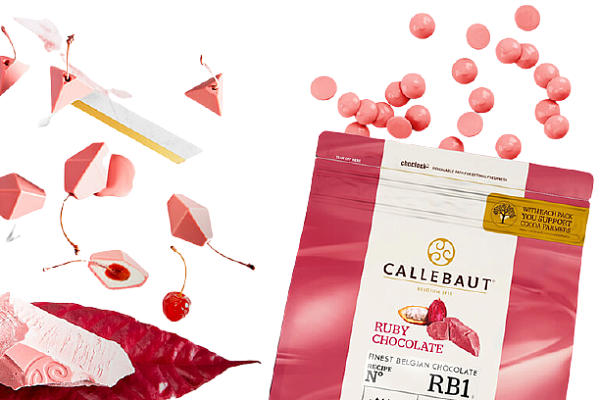 картинка Шоколад Ruby "Callebaut" 47.3%, 150гр от магазинаАрт-Я