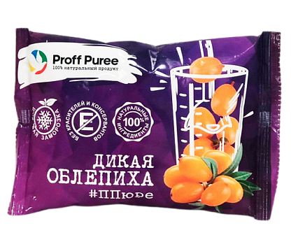 картинка Пюре Облепиха Дикая Proff Puree, 0,25гр от магазинаАрт-Я