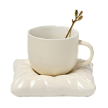 картинка Чайная пара для торта «Зефирка»,  цвет бежевый от магазинаАрт-Я