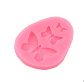 картинка Молд силиконовый "Бабочки" 7,5*6см от магазинаАрт-Я