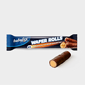 картинка Ваф труб Babyfox wafer rolls ссолёной карамелью.16г от магазинаАрт-Я