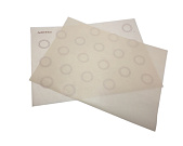 картинка Тефлоновый коврик для макаронс с трафаретом "АЛЕТ" 400 х 600 мм от магазинаАрт-Я