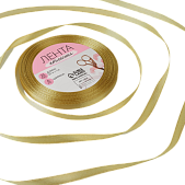 картинка Лента атласная горчичная  №104 , 6 мм*23м от магазинаАрт-Я