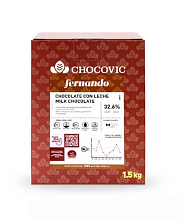 картинка Шоколад молочный Chocovic FERNANDO 32,6% 100гр от магазинаАрт-Я