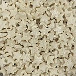 картинка Посыпка сахарная №341/1 Звездочки (белые перламутровые), 50гр от магазинаАрт-Я