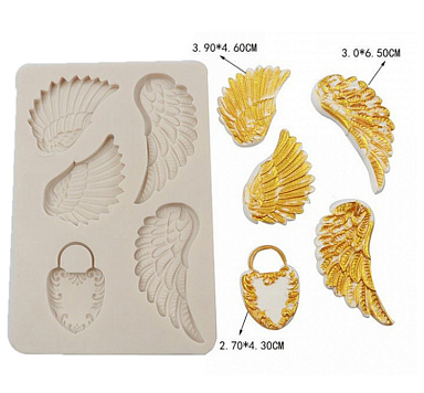 картинка Молд крылья ангела, 14*10см от магазинаАрт-Я
