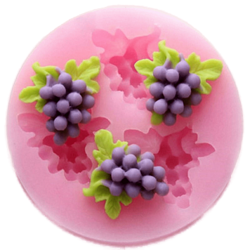 картинка Молд силикон "Виноград" 3 предмета от магазинаАрт-Я