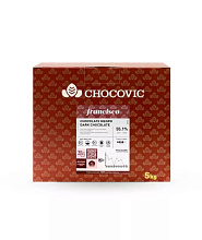 картинка Шоколад темный Chocovic Francisco 55,1% 5кг от магазинаАрт-Я