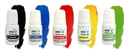 картинка Набор красителей "Prime 5" KREDA,5шт от магазинаАрт-Я
