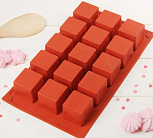 картинка Форма силиконовая куб 15 ячеек(4*4см) от магазинаАрт-Я