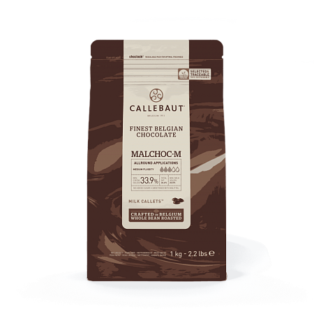 Бельгийский Горький шоколад Callebaut 80,1%