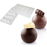 картинка Форма для муссовых пирожных "Мини-трюфель" d=3,5 см, 15 ячеек от магазинаАрт-Я