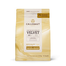 картинка Шоколад белый Velvet Callebaut, 32%, 10кг от магазинаАрт-Я