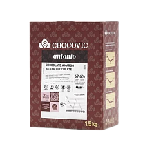 картинка Шоколад горький Chocovic Antonio 69,6% 1,5 кг от магазинаАрт-Я