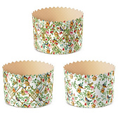 картинка Форма для кулича(93) d70*h85мм ПТИЧКИ В САДУ, 10шт от магазинаАрт-Я