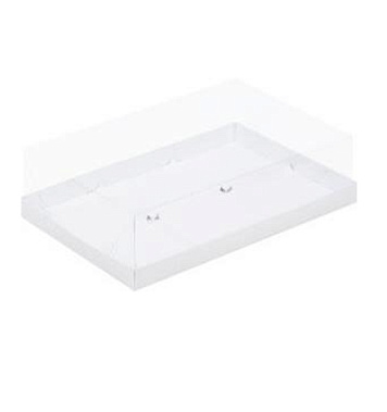 картинка Коробка под 6 муссовых пирожных 30*19,5*8см, БЕЛАЯ от магазинаАрт-Я
