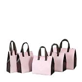 картинка Термопакеты 30x30x20 розовые с коричневым от магазинаАрт-Я