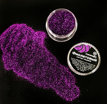 картинка Глиттер съедобный пищевой Фиолетовый Caramella, 5 гр от магазинаАрт-Я