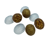 картинка Форма пластиковая: Орех грецкий Скорлупа (4 ячейки) от магазинаАрт-Я