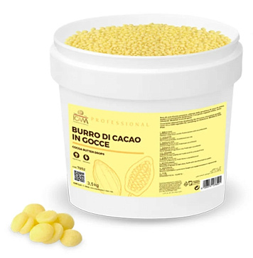 картинка Какао масло в каплях, 50гр ICAM, Италия от магазинаАрт-Я