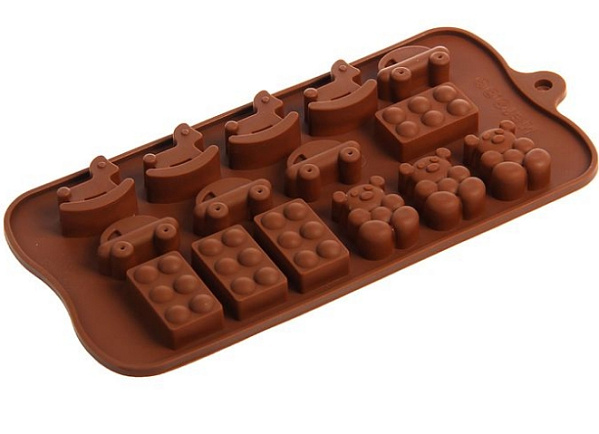 картинка Форма для шоколада детские игрушки от магазинаАрт-Я