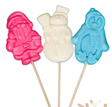 картинка Карамель леденцовая фигурная Sweet Ness Новогодние персонажи, 30 г от магазинаАрт-Я