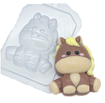 картинка Форма пластиковая: Лошадка мультяшная от магазинаАрт-Я