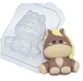 картинка Форма пластиковая: Лошадка мультяшная от магазинаАрт-Я