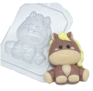 картинка Форма пластиковая: Лошадка мультяшная от магазинаАрт-Я