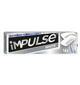 картинка Жевательная резинка Impulse WHITE 14г от магазинаАрт-Я