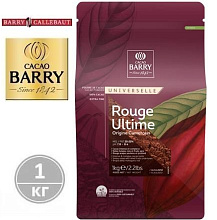 картинка Какао-порошок Rouge Ultime Cacao Barry алкализованный 22-24%, 1кг от магазинаАрт-Я