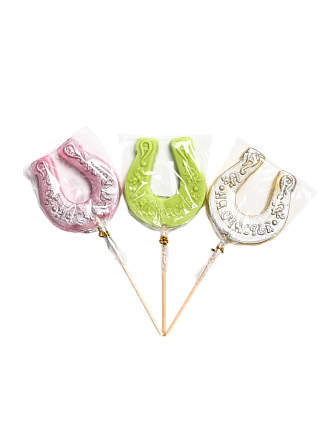 картинка Леденец новогодний в форме «Подковы», 30 г от магазинаАрт-Я