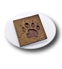 картинка Форма для шоколада Отпечаток Тигра от магазинаАрт-Я